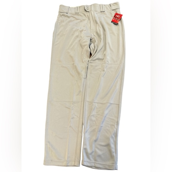 Rawlings Men’s Baseball Pants NWT. Gray XL Relaxed‎ Fit. - Picture 1 of 4